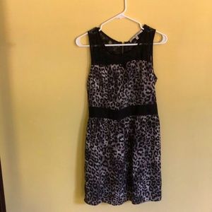 Animal print dress